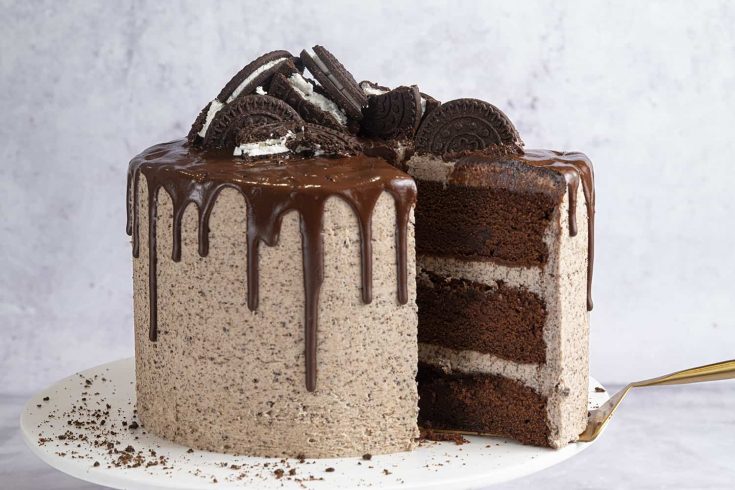 Image for My ’70K’ Gluten Free ‘Oreo’ Drip Cake Recipe (dairy free option)
