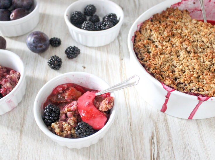 Image for Damson, Apple & Blackberry Crumble