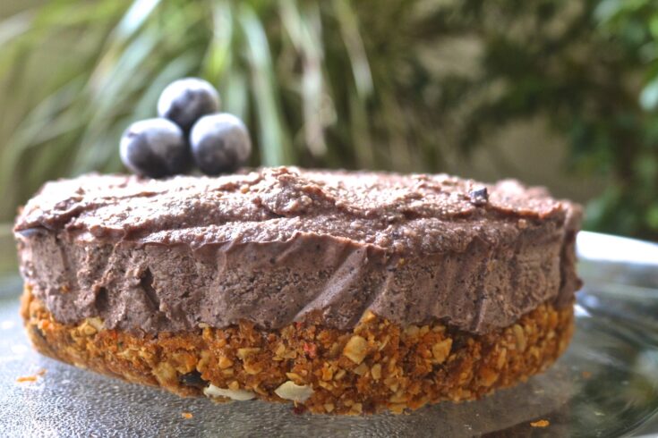 Image for Raw Damson Cheesecake