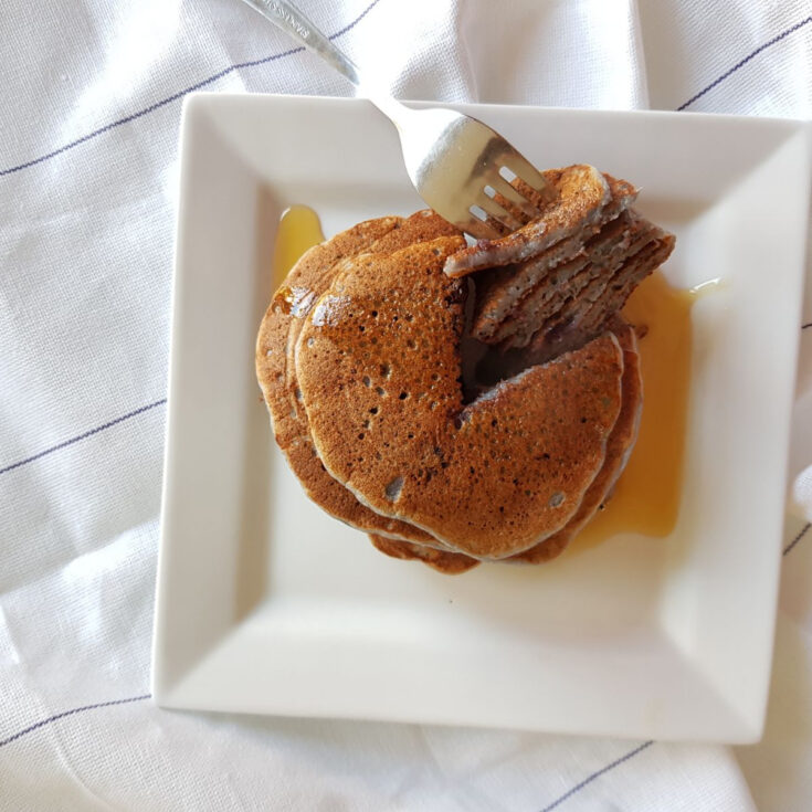 Gluten free Blueberry pancakes 