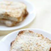 Image for Air Fryer Toasted Coconut French Toast (Gluten-Free, Vegan)