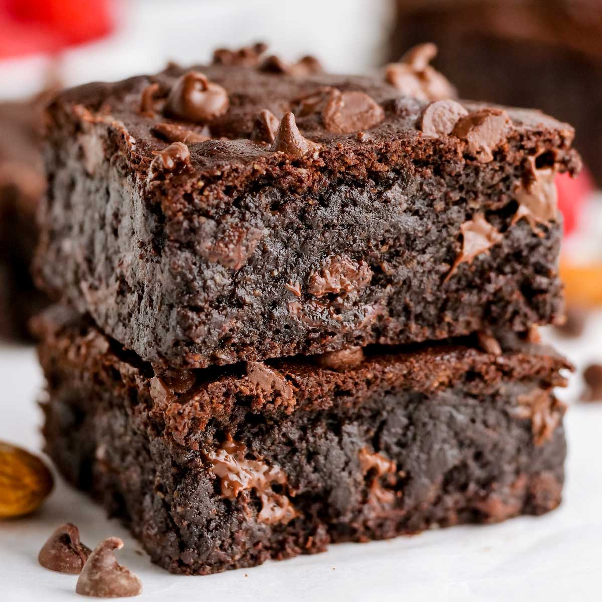 Image for Air Fryer Paleo Brownies (amazingly fudgy and easy!) - Texanerin Baking