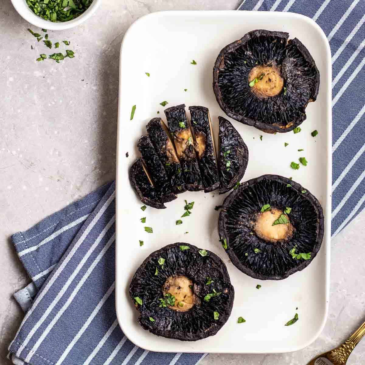 Image for Air Fryer Portobello Mushrooms