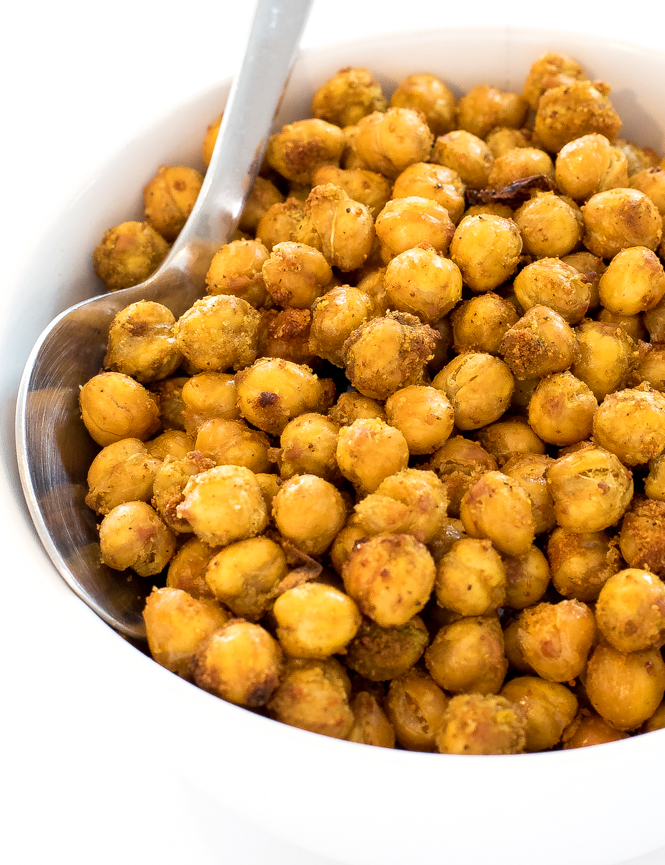 Image for Air Fryer Chickpeas (2 Ways!)