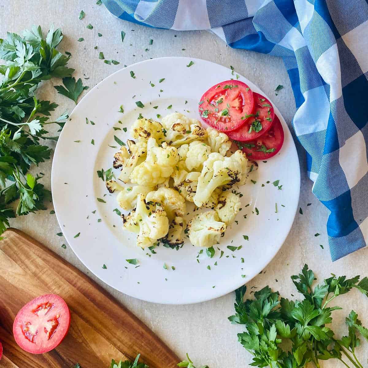 Image for Frozen Cauliflower in Air Fryer