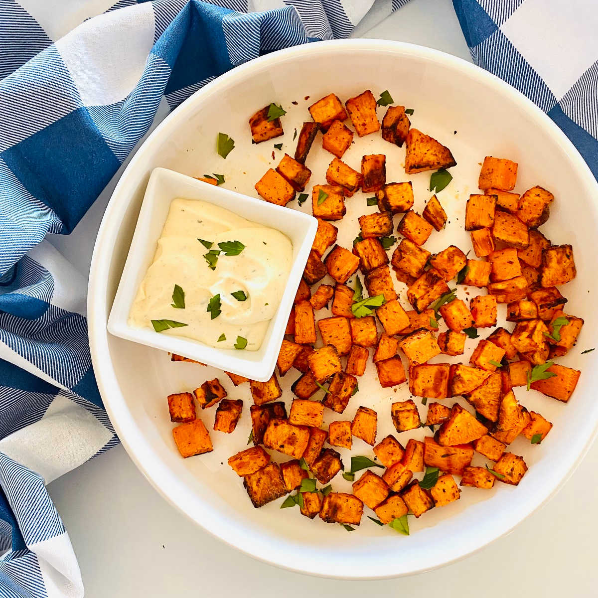 Image for Air Fryer Sweet Potato Cubes