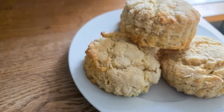 Image for Banana scones recipe (gluten free and vegan)